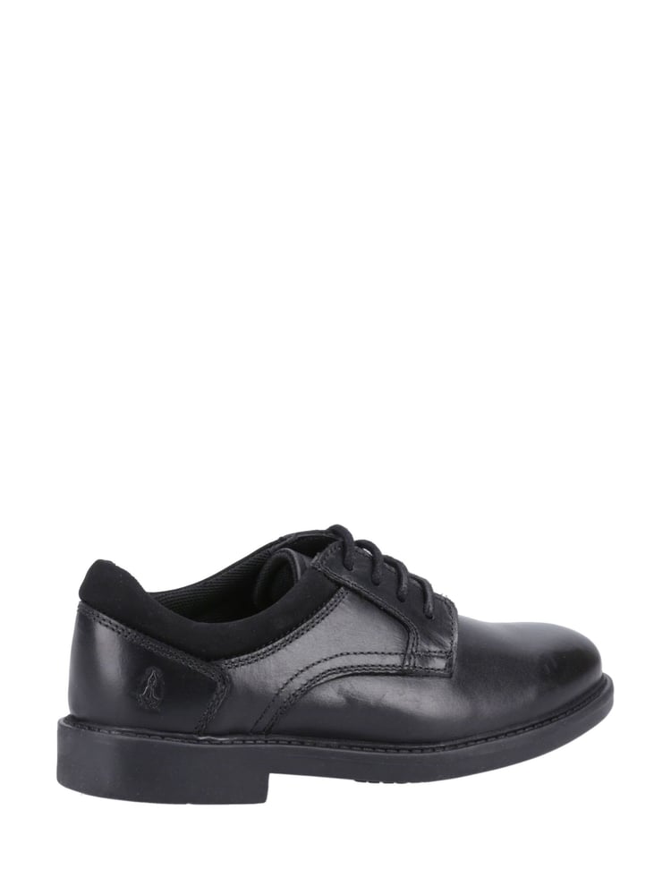 Hush Puppies Senior Tommy Black Shoes - Image 2 of 4