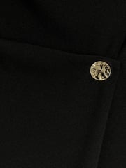 River Island Black Bandeau Wrap Jumpsuit - Image 5 of 5