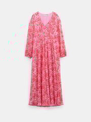 Hush Pink Wray Volume Maxi Dress - Image 5 of 5