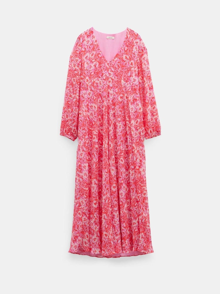 Hush Pink Wray Volume Maxi Dress - Image 5 of 5
