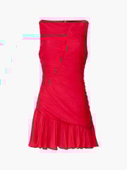 French Connection Pink Althea Pleated Dress - Image 4 of 4