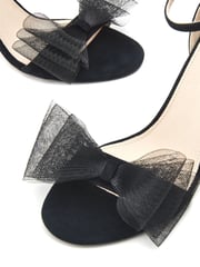 Moda in Pelle Raeleigh Stilletto Sandals With Bow Trim - Image 4 of 5