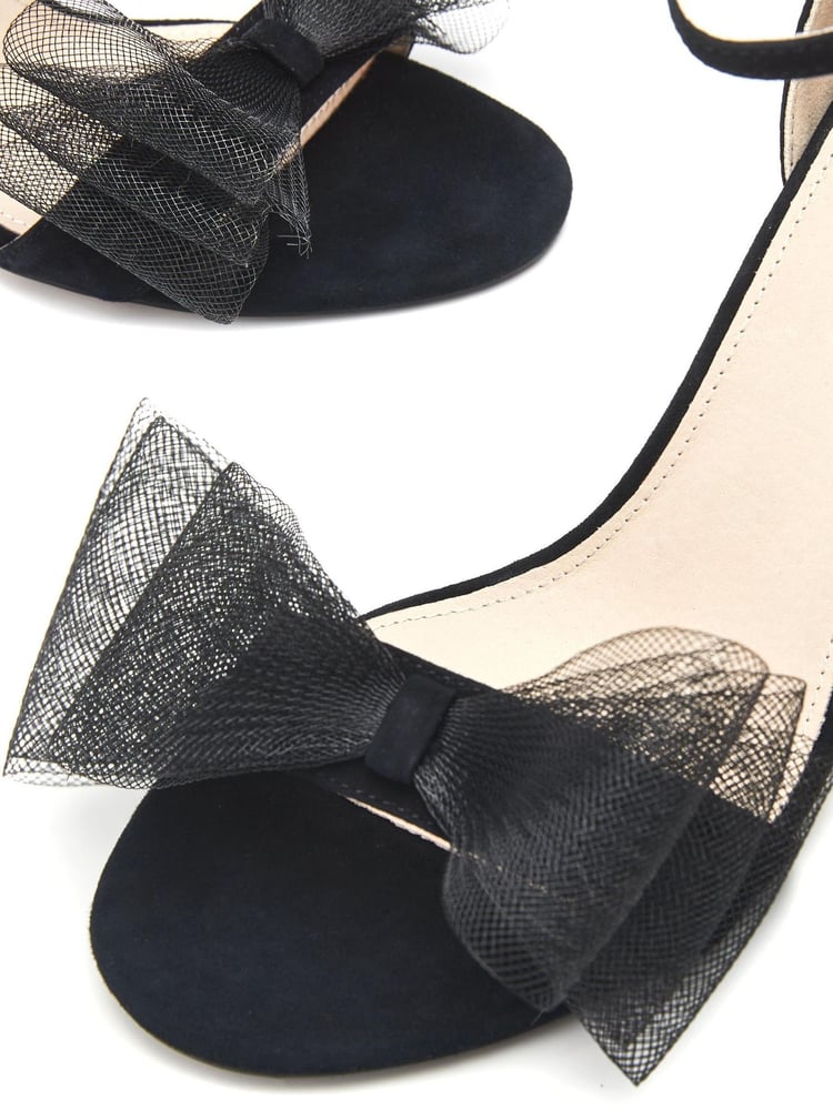 Moda in Pelle Raeleigh Stilletto Sandals With Bow Trim - Image 5 of 5