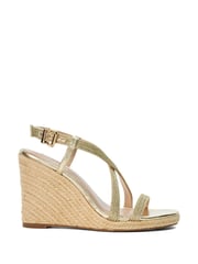 Dune London Gold Rope Keylas Wedges - Image 3 of 6