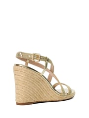 Dune London Gold Rope Keylas Wedges - Image 5 of 6