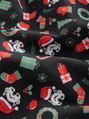 Black Storm Trooper Long Sleeve Christmas Print 100% Cotton Oxford Shirt - Image 6 of 6