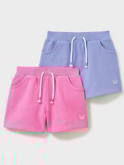 Crew Clothing Pink Jersey Shorts - Image 1 of 3