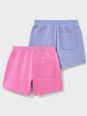 Crew Clothing Pink Jersey Shorts - Image 2 of 3