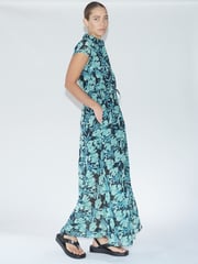 Religion Green Destiny Shirt Dress in Classic Leopard Print - Image 6 of 7
