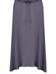 Live Unlimited Grey Curve Satin High Low Skirt - Image 2 of 2