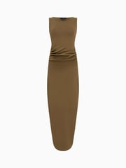 AllSaints Green Katarina Dress - Image 8 of 8