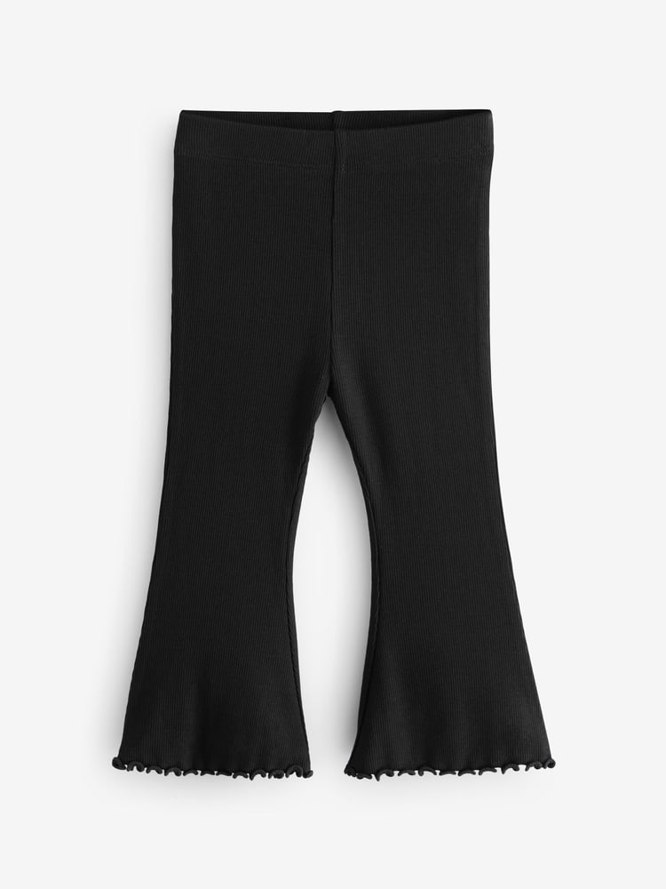 Multi Ribbed Flare Leggings 5 Pack (3mths-7yrs) - Image 2 of 6 Multi Ribbed Flare Leggings 5 Pack (3mths-7yrs) - Image 2 of 6