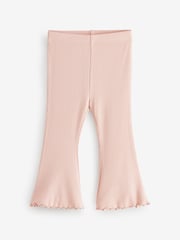 Multi Ribbed Flare Leggings 5 Pack (3mths-7yrs) - Image 4 of 6