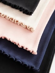 Multi Ribbed Flare Leggings 5 Pack (3mths-7yrs) - Image 6 of 6