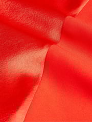 Ted Baker Red Bolsena Satin Midi Skirt With Asymmetric Hem - Image 6 of 6