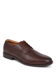 Pavers Smart Leather Lace-Up Brown Shoes - Image 2 of 5