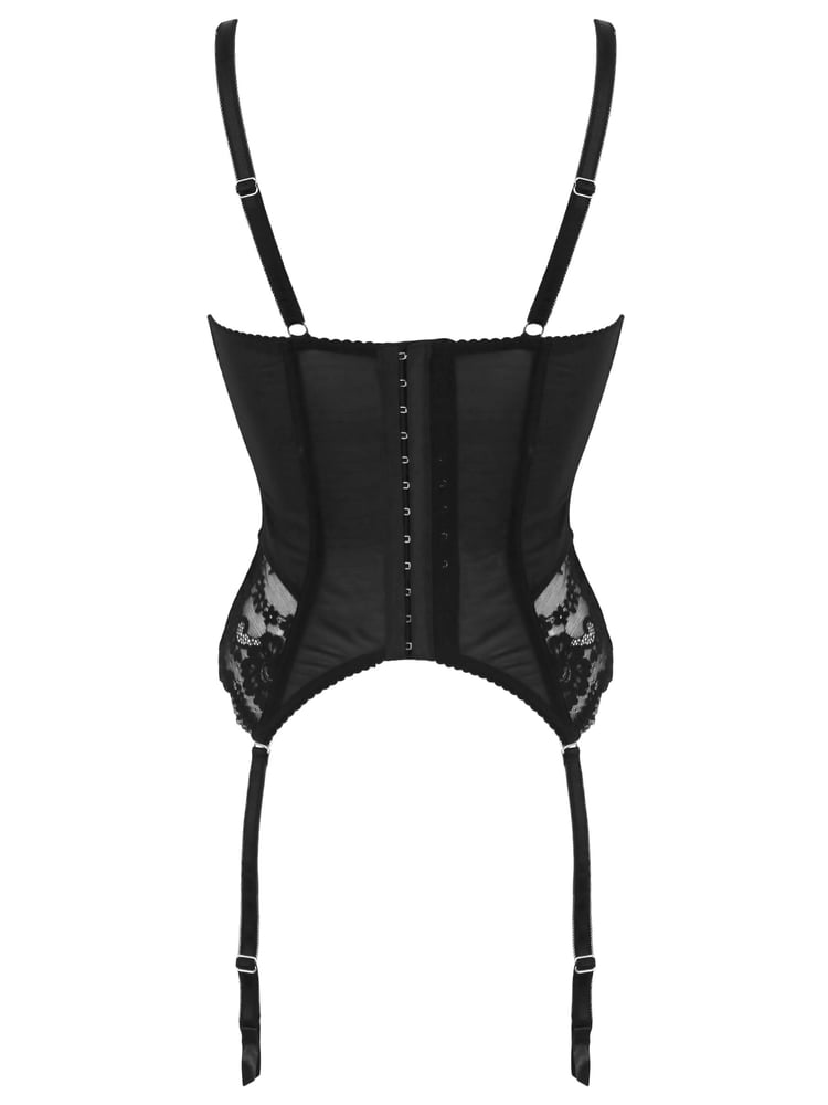 Pour Moi Fleur Non Padded Underwired Balcony Basque - Bild 4 von 4 Pour Moi Fleur Non Padded Underwired Balcony Basque - Bild 4 von 4