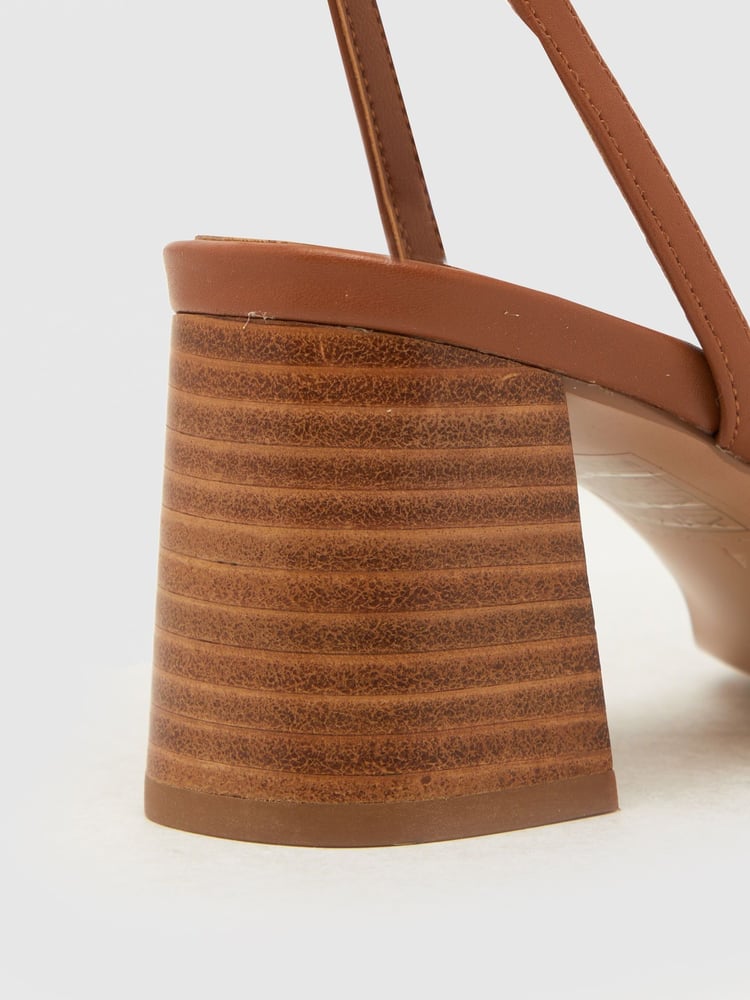 Schuh Saturn Strappy Block Heels - Image 4 of 4 Schuh Saturn Strappy Block Heels - Image 4 of 4