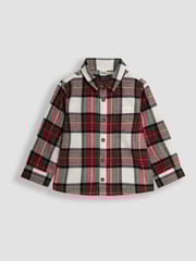 JoJo Maman Bébé Red Check Shirt With Bow Tie - Image 1 of 4