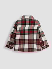 JoJo Maman Bébé Red Check Shirt With Bow Tie - Image 2 of 4