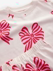 Red Bow/Heart Bow Jogger Pyjamas 3 Pack (3-16yrs) - Image 11 of 13