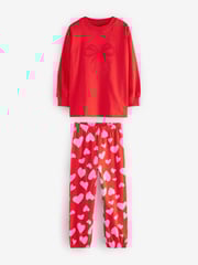 Red Bow/Heart Bow Jogger Pyjamas 3 Pack (3-16yrs) - Image 7 of 13