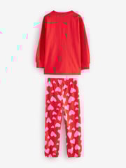 Red Bow/Heart Bow Jogger Pyjamas 3 Pack (3-16yrs) - Image 9 of 13