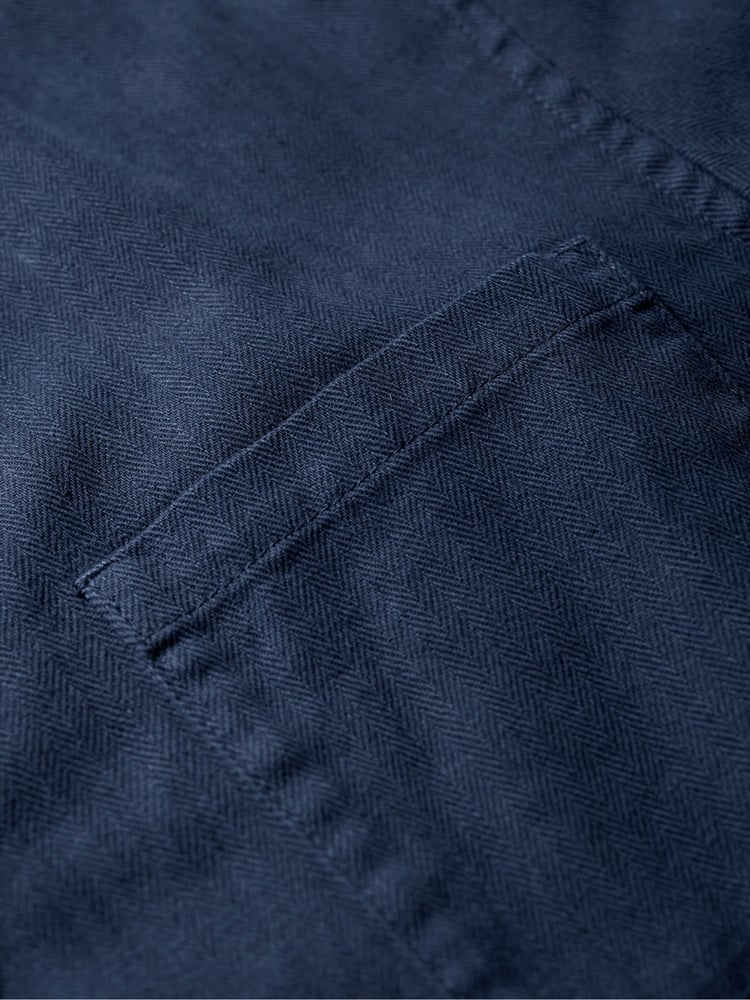 Seasalt Cornwall Light Blue Mens Tollgate Jacket - Image 6 of 6 Seasalt Cornwall Light Blue Mens Tollgate Jacket - Image 6 of 6