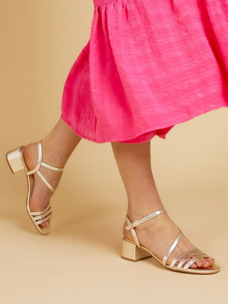 Jones Bootmaker Ginette2 Heeled Leather Sandals - Image 1 of 5