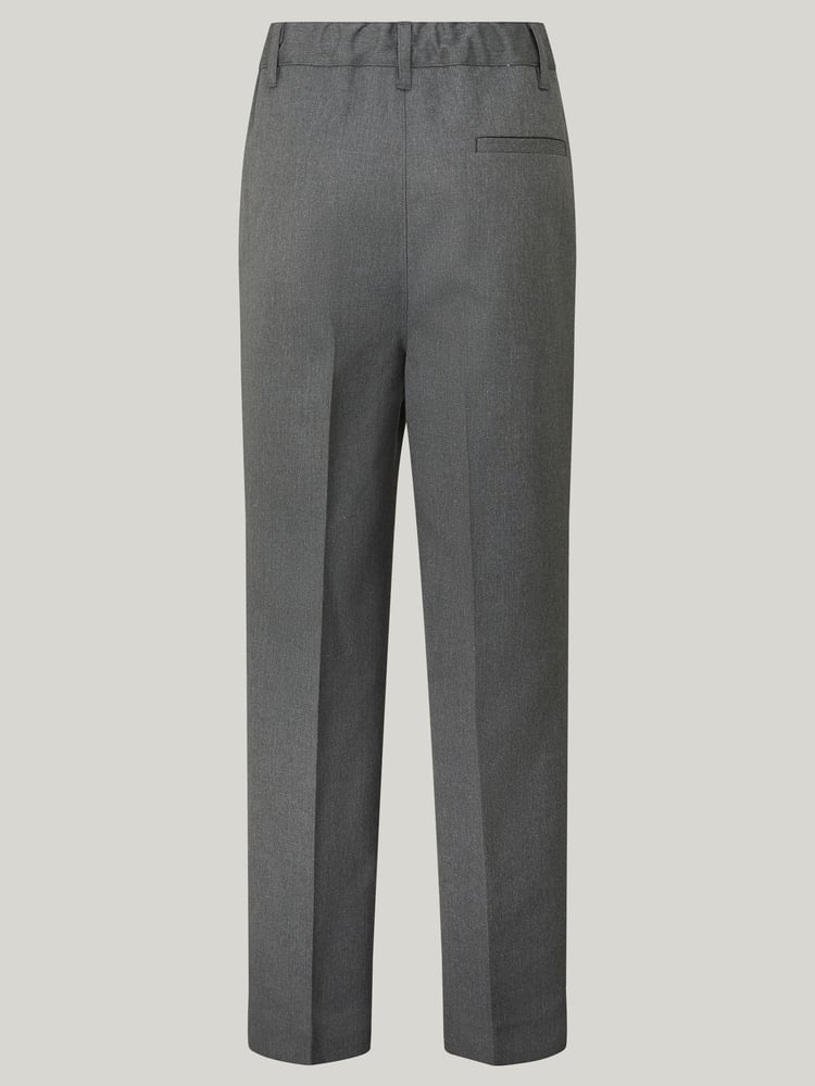 Trutex Boys Regular Leg Grey 2 Pack School Trousers - Image 5 of 5