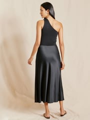 Albaray One Shoulder Black Dress - Image 2 of 5