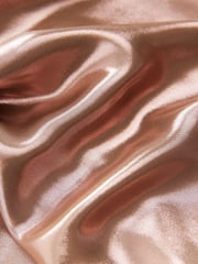 Rose Gold Rochelle Tie Back Slip Dress - Image 8 of 8