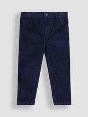 JoJo Maman Bébé Navy Tartan Waistcoat Shirt and Trousers Set - Image 8 of 12