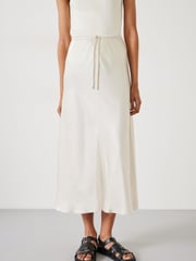 Hush Natural Indra Satin Maxi Skirts - Image 2 of 5