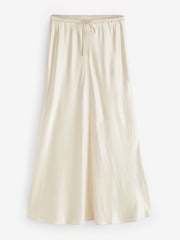 Hush Natural Indra Satin Maxi Skirts - Image 5 of 5