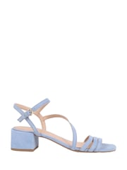Jones Bootmaker light blue Ginette2 Heeled Leather Sandals - Image 2 of 6