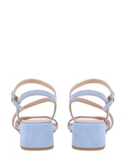 Jones Bootmaker light blue Ginette2 Heeled Leather Sandals - Image 3 of 6