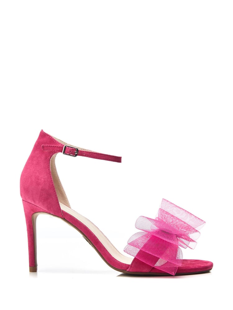 Moda in Pelle Raeleigh Stilletto Sandals With Bow Trim - Image 1 of 4