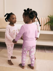 Lilac Purple Character Long Sleeve Snuggle Pyjamas 3 Pack (9mths-16yrs) - Image 4 of 13
