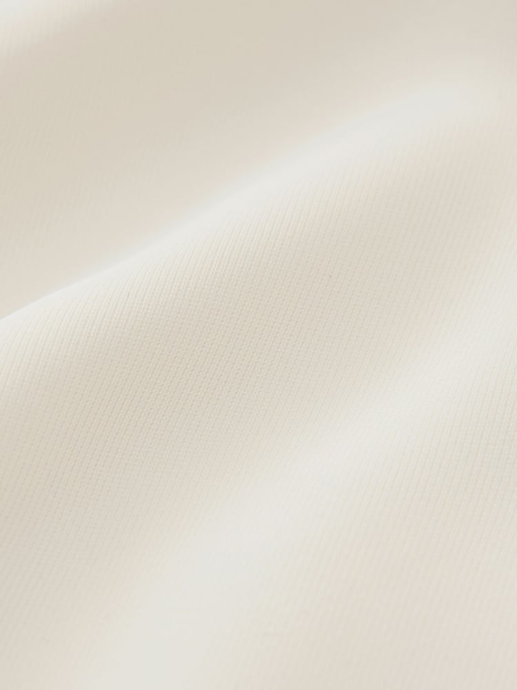 Cream Relaxed Ruched Sleeve Blazer - Image 7 of 7