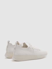 Weiß - Reiss – Time Hybrid – Lauf-Sneaker aus Strick - Bild 4 von 5