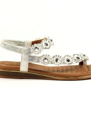 Lunar Charlotte II Floral Gemstone Sandals - Image 3 of 8