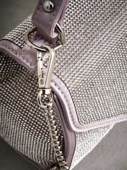 Silver Tabitha Simmons Stella Sparkle Handheld Bag - Image 12 of 18