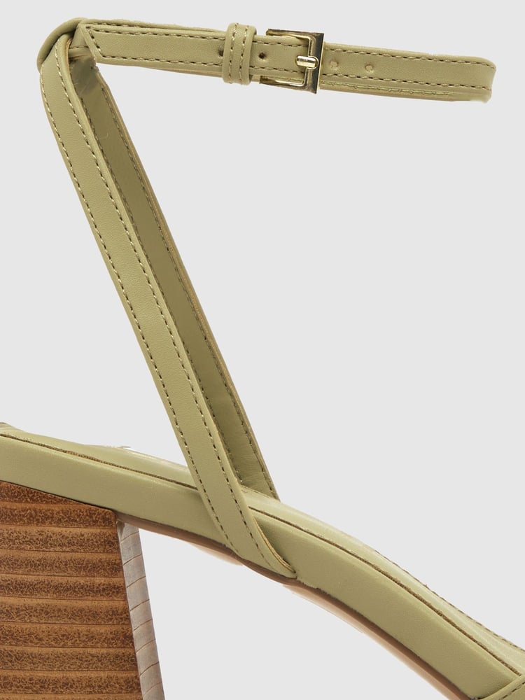 Schuh Saturn Strappy Block Heels - Image 2 of 4 Schuh Saturn Strappy Block Heels - Image 2 of 4