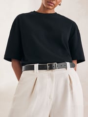 Black/Silver Regular Reversible Belt - Image 1 of 8