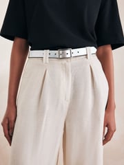 Black/Silver Regular Reversible Belt - Image 4 of 8
