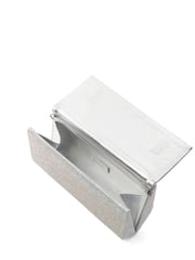 Dune London Silver Esmes Structured Foldover Clutch - Image 6 of 6