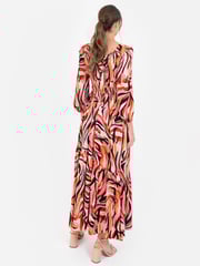 Lovedrobe Pink Wrap Front Maxi Dress With Elasticated Waist Detail - Image 2 of 5