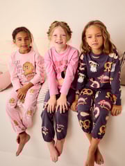 Charcoal Grey Jogger Pyjamas 3 Pack (3-16yrs) - Image 3 of 13