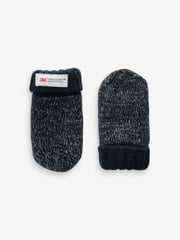 Navy Blue Thinsulate™ Mittens 2 Pack (3mths-6yrs) - Image 3 of 4
